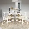 Conjunto de 2 cadeiras de jantar em madeira - Estilo escandinavo - Wish image 7