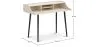Mesa de Madeira - Design Escandinavo - Torkel + Cadeira de Escritório de Design - Joan image 7