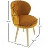 Cadeirão de design - Estofos em veludo - Yuna image 7