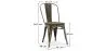 Cadeira de Jantar - Design Industrial - Aço e Madeira - Nova Edição - Stylix image 7