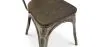 Cadeira de Jantar - Design Industrial - Aço e Madeira - Nova Edição - Stylix image 7