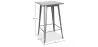Mesa banquinho quadrada - Design industrial - 100 cm  - Galla image 7