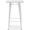 Mesa banquinho quadrada - Design industrial - 100 cm  - Galla image 7