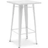 Mesa banquinho quadrada - Design industrial - 100 cm  - Galla image 7