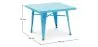Mesa infantil - Design industrial - Metal - 60cm - Nova edição - Stylix image 7
