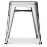 Banqueta com design industrial - 45cm - Nova Edição - Stylix image 7