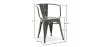 Cadeira de jantar com braços - Design industrial - Aço - Nova edição - Stylix image 7