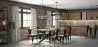 Cadeira de jantar com braços - Design industrial - Madeira e aço - Nova edição - Stylix image 7