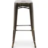 Banco de Bar – Estilo Industrial – Aço – 76 cm – Stylix image 7