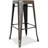 Banco de Bar – Estilo Industrial – Aço – 76 cm – Stylix image 7