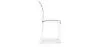 Conjunto de 2 cadeiras de jantar transparentes - Victoria Queen image 7