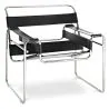 Cadeira Lounge - Couro e Metal - Ivan image 7