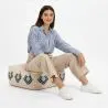 Assento Puff Estilo Boho Bali - Adelaida image 7