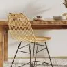 Cadeira de jantar em rattan - Estilo Boho Bali - Prena image 7