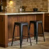 Banco Bar - Design Industrial - Aço Mate - 60cm - Nova Edição - Stylix image 7