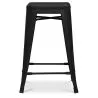 Banco Bar - Design Industrial - Aço Mate - 60cm - Nova Edição - Stylix image 7