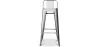 Banco Bar com Encosto - Desenho Industrial - 76cm - Nova Edição - Stylix image 7