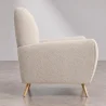 Poltrona com Braços - Estofada em Tecido Bouclé - Belise image 7