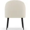 Poltrona de Design - Estofada em Tecido Bouclé - Wasda image 7