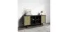 Aparador de Madeira Natural - Stile Vintage - Preto - Edan image 7