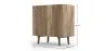 Aparador de Madeira Natural - Design Boho Bali - Scarp image 7