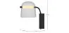 Luminária de Parede LED - Desenho Moderno - Bim image 7