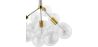Luminária de teto de bolas de vidro - Pendente de Desenho - 12 globos - Glaub image 7