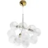 Luminária de teto com bolas de vidro - Luminária pendente de Desenho - Glaub






 image 7