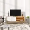 Móvel de TV de Madeira - Design Escandinavo - Lenark image 7