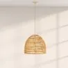 Luminária de Teto de Rattan - Luminária Pendente stile Boho Bali - 60cm - Hoa image 7
