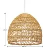 Luminária de Teto de Rattan - Luminária Pendente stile Boho Bali - 60cm - Hoa image 7