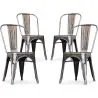 Pack de 4 Cadeiras de Jantar - Design Industrial - Nova Edição - Stylix image 7