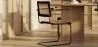 Cadeira de Jantar com Braços - Vintage - Madeira e Rattan - Bastral image 7