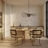 Cadeira de Jantar com Braços - Vintage - Madeira e Rattan - Bastral image 7