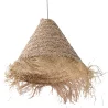 Lâmpada de teto de esparto - Luminária pendente de stile Boho Bali - Pitse image 7