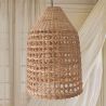 Luminária de teto de vime - Luminária pendente de stile Boho Bali - Fai image 7