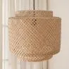 Luminária de teto de bambu - Pendente de stile Boho Bali - Hya image 7
