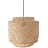 Luminária de teto de bambu - Pendente de stile Boho Bali - Hya image 7