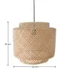 Luminária de teto de bambu - Pendente de stile Boho Bali - Hya image 7