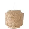 Luminária de teto de bambu - Pendente de stile Boho Bali - Hya image 7