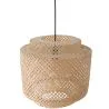 Luminária de teto de bambu - Pendente de stile Boho Bali - Hya image 7