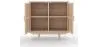 Aparador de Madeira Natural - Design Boho Bali - 2 portas - Treys image 7