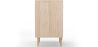 Aparador de Madeira Natural - Design Boho Bali - 2 portas - Treys image 7