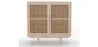 Aparador de Madeira Natural - Design Boho Bali - 2 portas - Treys image 7