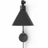Candeeiro Flexo - Aplique de Parede com Braços Reguláveis - Preto image 7