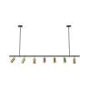 Candeeiro de Teto Rail - 7 Focos Dourados Ajustáveis - 140CM image 7