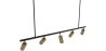 Candeeiro de Teto Rail - 5 Focos Dourados Ajustáveis - 110CM image 7