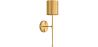 Candeeiro Aplique de Parede - Metal Dourado - Hay image 7