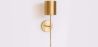 Candeeiro Aplique de Parede - Metal Dourado - Hay image 7