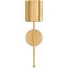 Candeeiro Aplique de Parede - Metal Dourado - Hay image 7